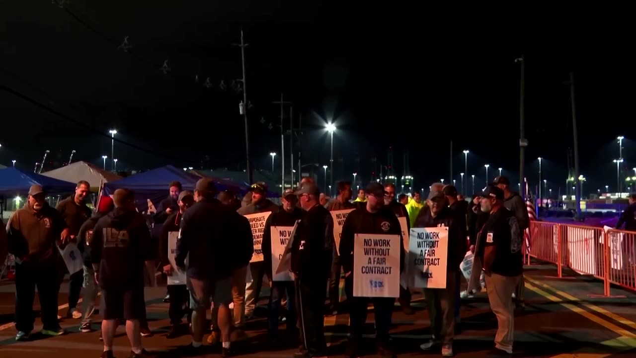 US dockworkers strike begins, at big cost to economy