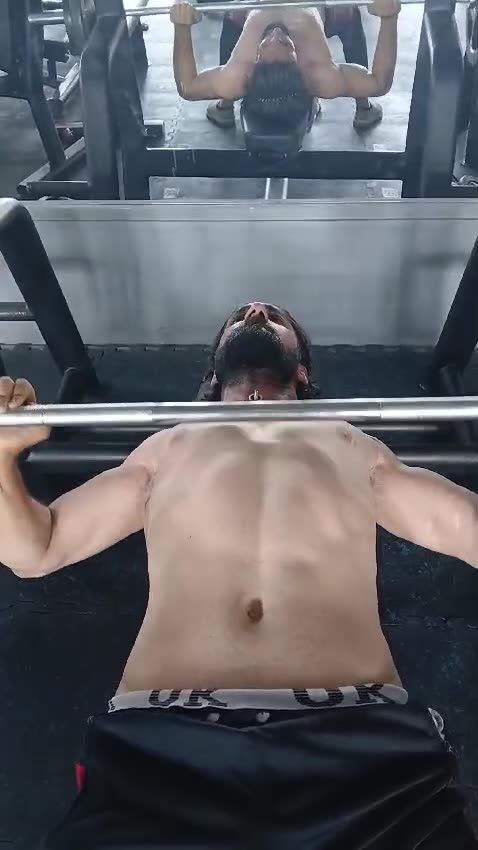 Barbell bench press
