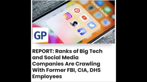 Big Tech & FBI, CIA...