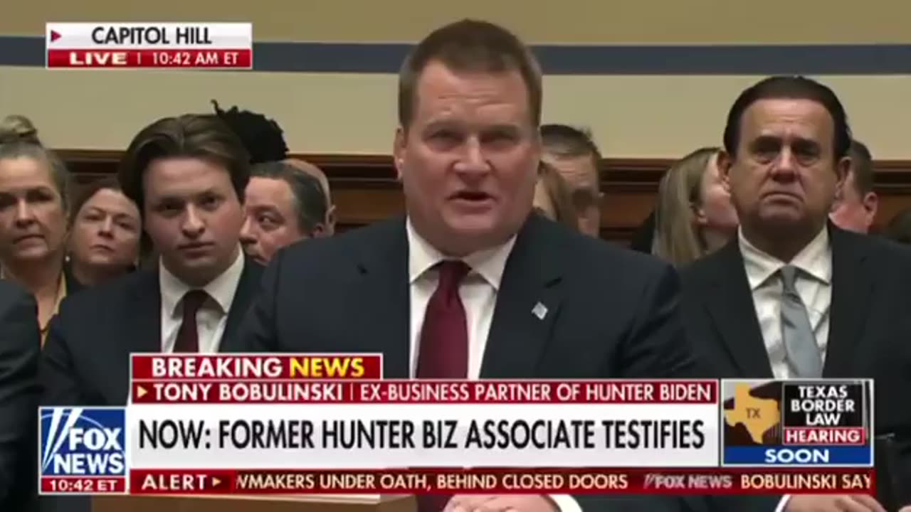 Tony Bobulinski Congressional testimony 2024