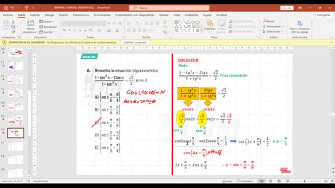 ANUAL VALLEJO 2023 | Semana 34 | Trigonometría | RM