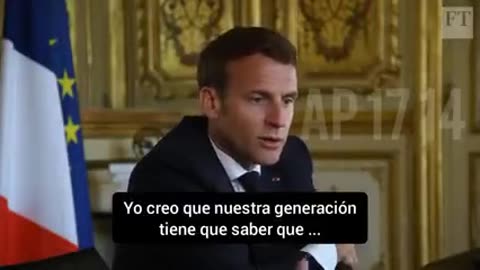 MACRON la BESTIA del final de los tiempos esta llegando