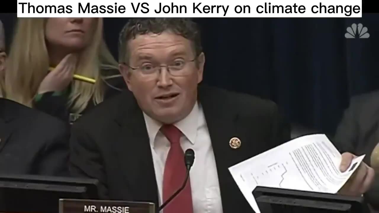 👏Thomas Massie Vs John Kerry on Climate Change