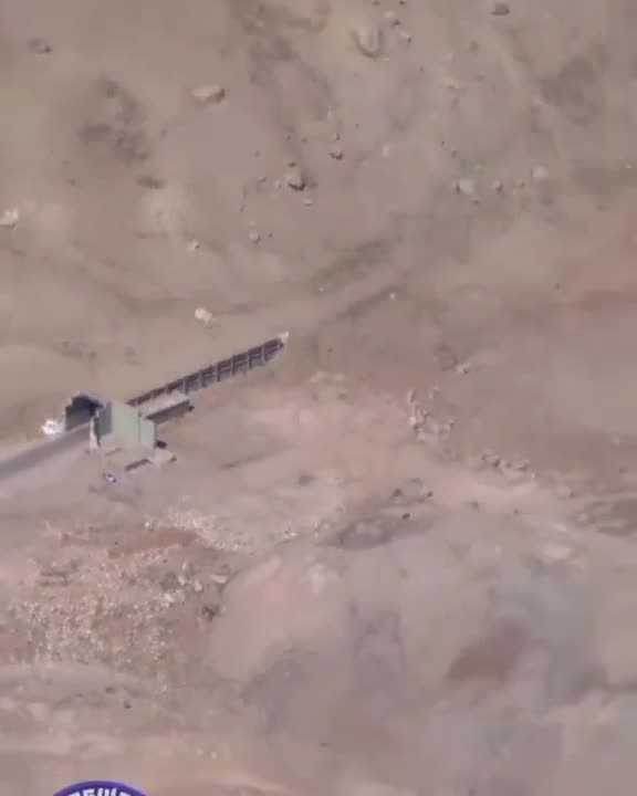 Massive Bunker Built Into a Mountain