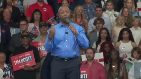 Senator Tim Scott of South Carolina declares his candidacy for the 2024 Republican