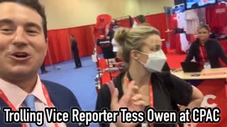 HILARIOUS: Alex Stein Trolls Liberal Vice Reporter That Decided To Attend CPAC