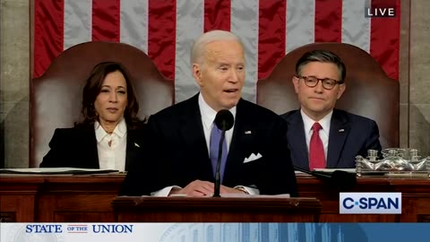 SOTU Guest Screams At Biden: 'United States Marines'