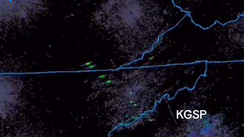 11/07/23 - Nexrad Radar KGSP "Interference Beam"