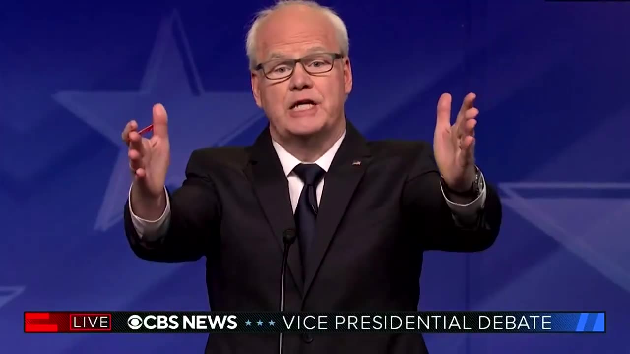 SNL Hilariously Mocks Tim Walz Debate Performance (VIDEO)