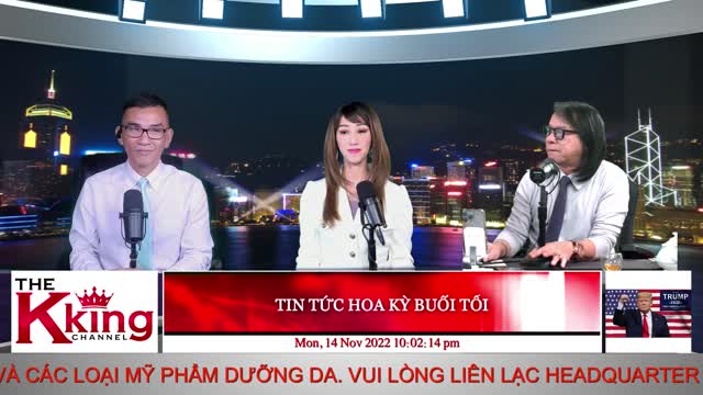 TIN TỨC HOA KỲ BUỔI TỐI - 11/14/2022 - The KING Channel