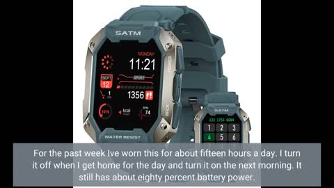 AMAZTIM #Smart Watches for Men 100M Waterproof-Overview