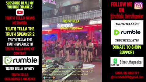 THAILAND RED LIGHT DISTRICT WHERE PROSTITUTION IS TOLERATED