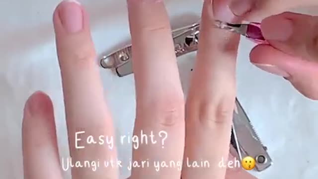 Yang minta tutorial basic manicure✨🤎