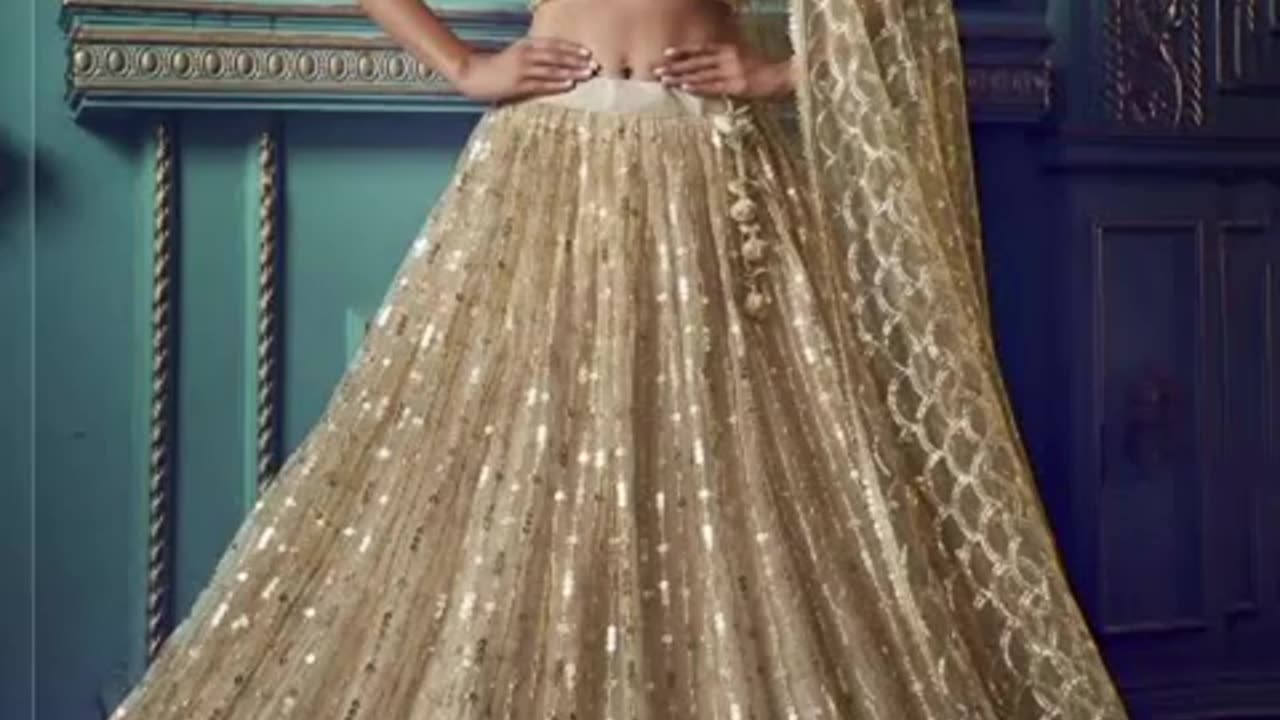 Sequin Lehenga