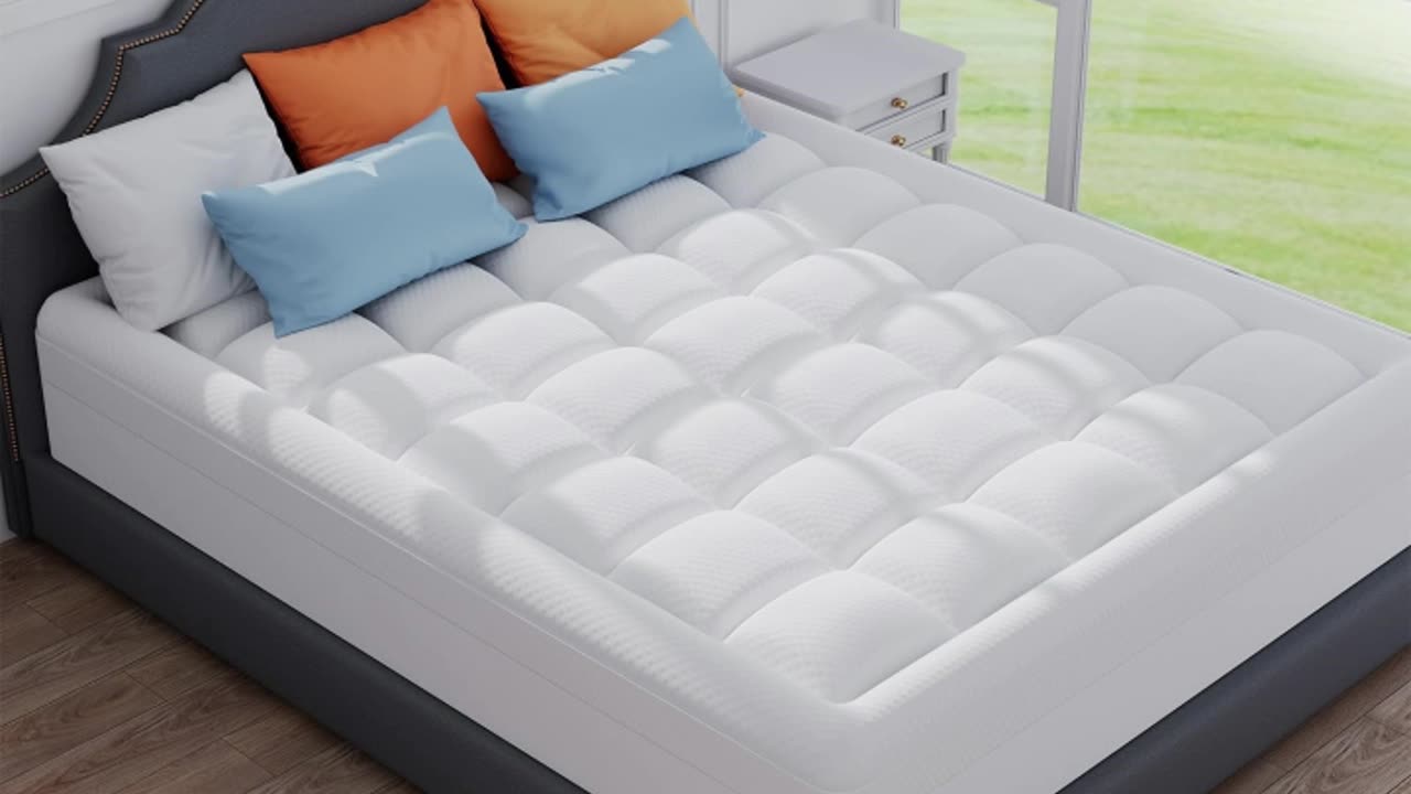 ELEMUSE Dual Layer 3 Inch Memory Foam Mattress