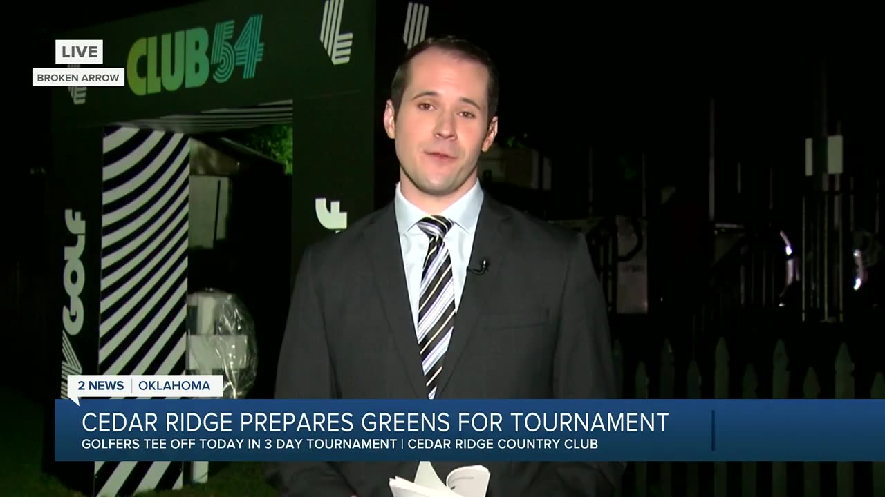 LIV Golf: Cedar Ridge course superintendent talks maintenance of greens