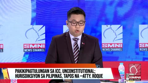 Pakikipagtulungan sa ICC, unconstitutional; hurisdiksiyon sa Pilipinas, tapos na —Atty. Roque