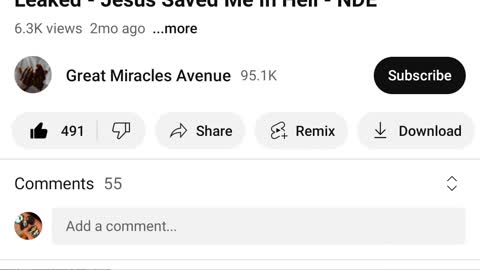 Hell nde (near death experience)