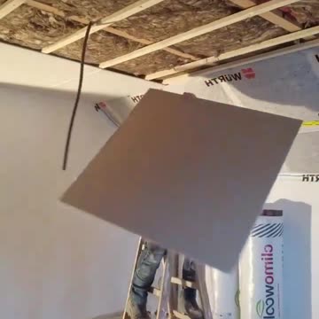 This guy using the ladder like a natural extension of his body.