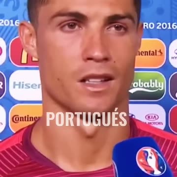Cristiano hablando en diferentes idiomas