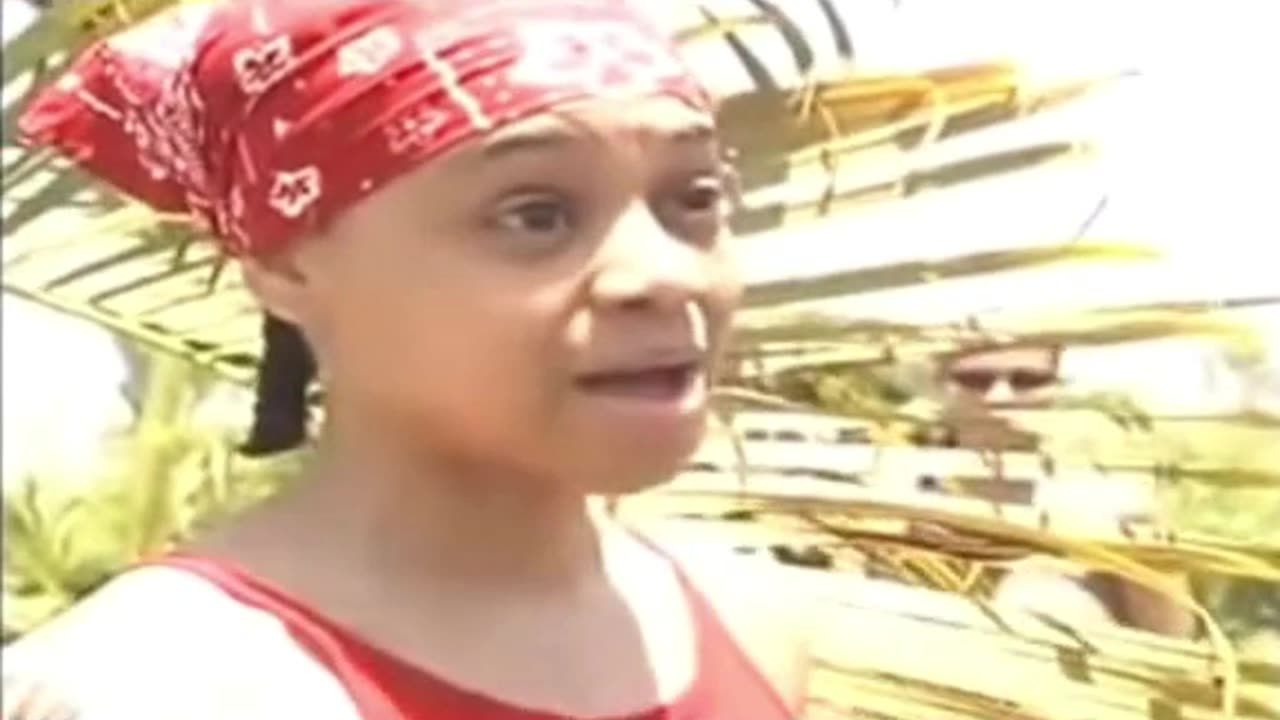 Lisa "Left eye" Lopes on the water in Honduras