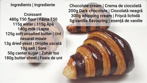 Chocolate croissant recipe