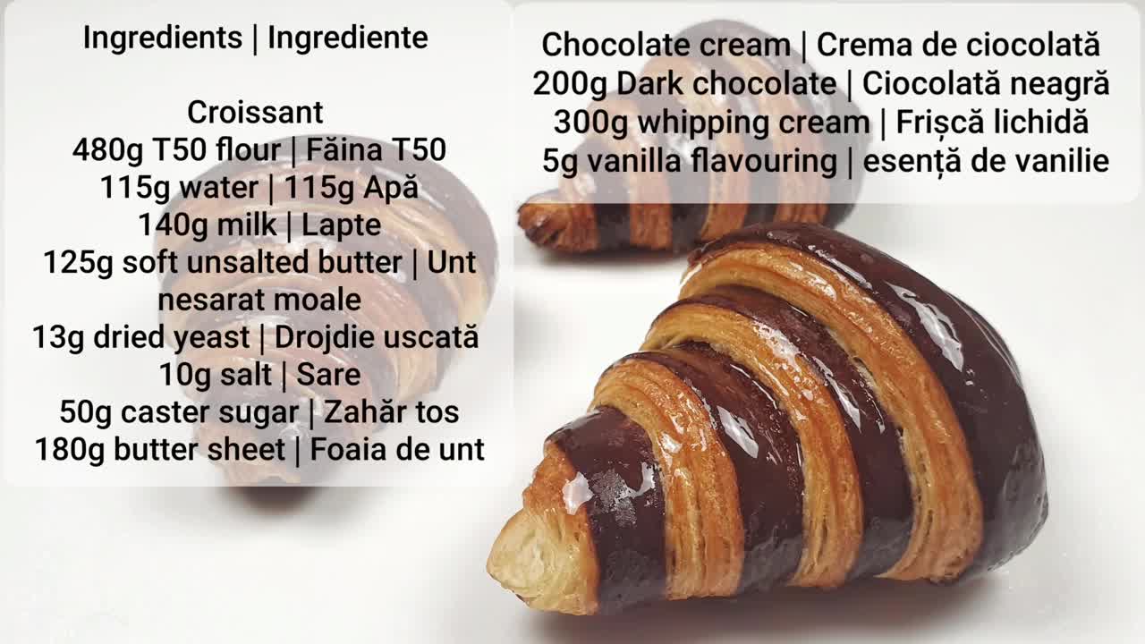 Chocolate croissant recipe
