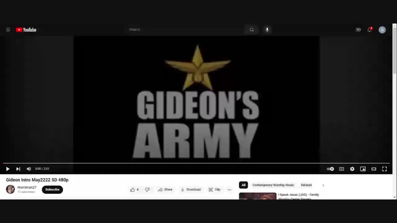 GIDEONS ARMY TODAY WED 1/10/24 @ 11AM EST