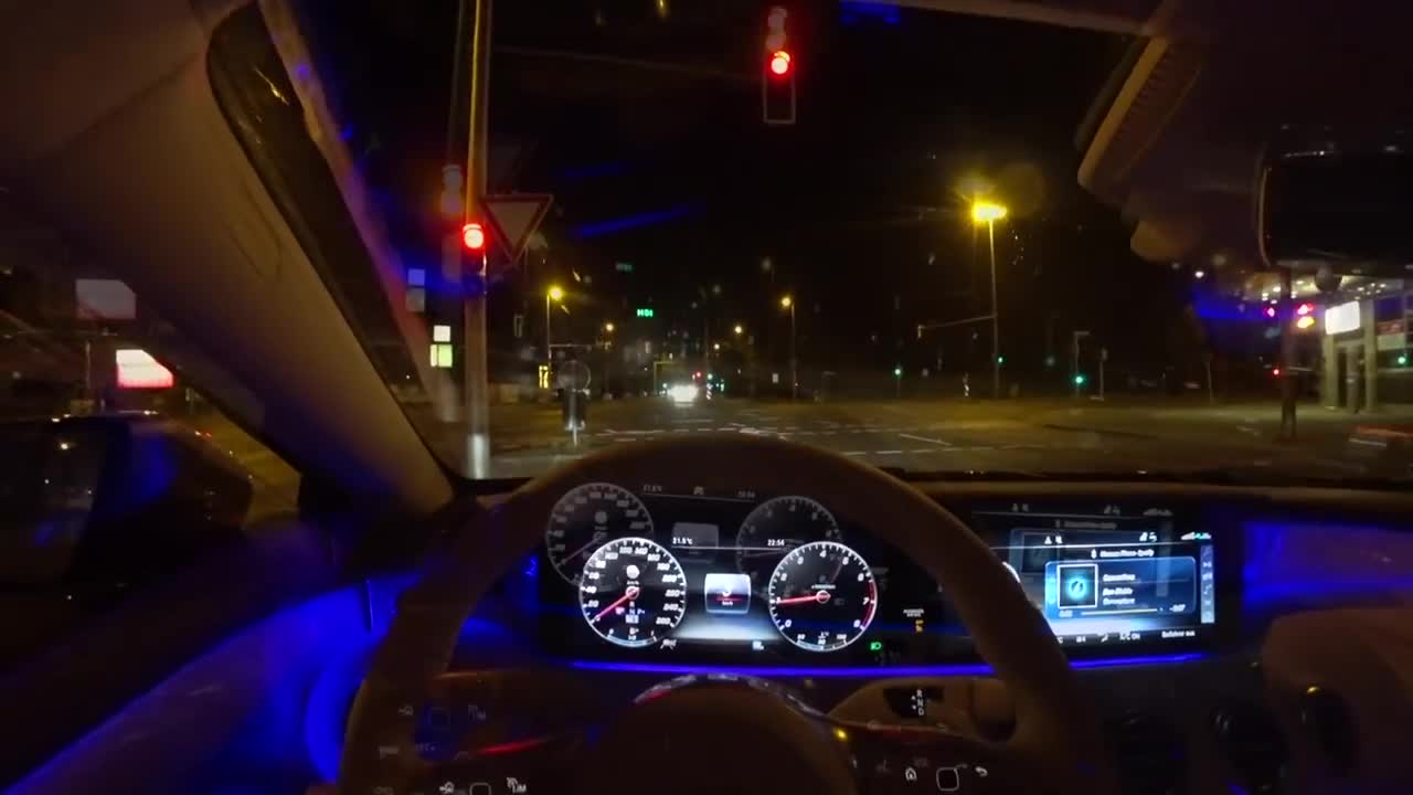 2019 Mercedes Benz S 560 Coupé (469PS) NIGHT POV DRIVE Onboard (60FPS)