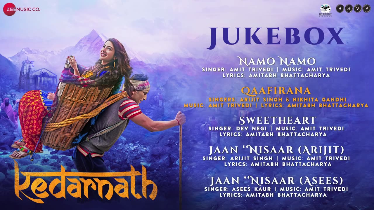Kedarnath full movie song_Sushant Rajput_Sara Ali Khan_Amit Trivedi_Amitab Bachchan