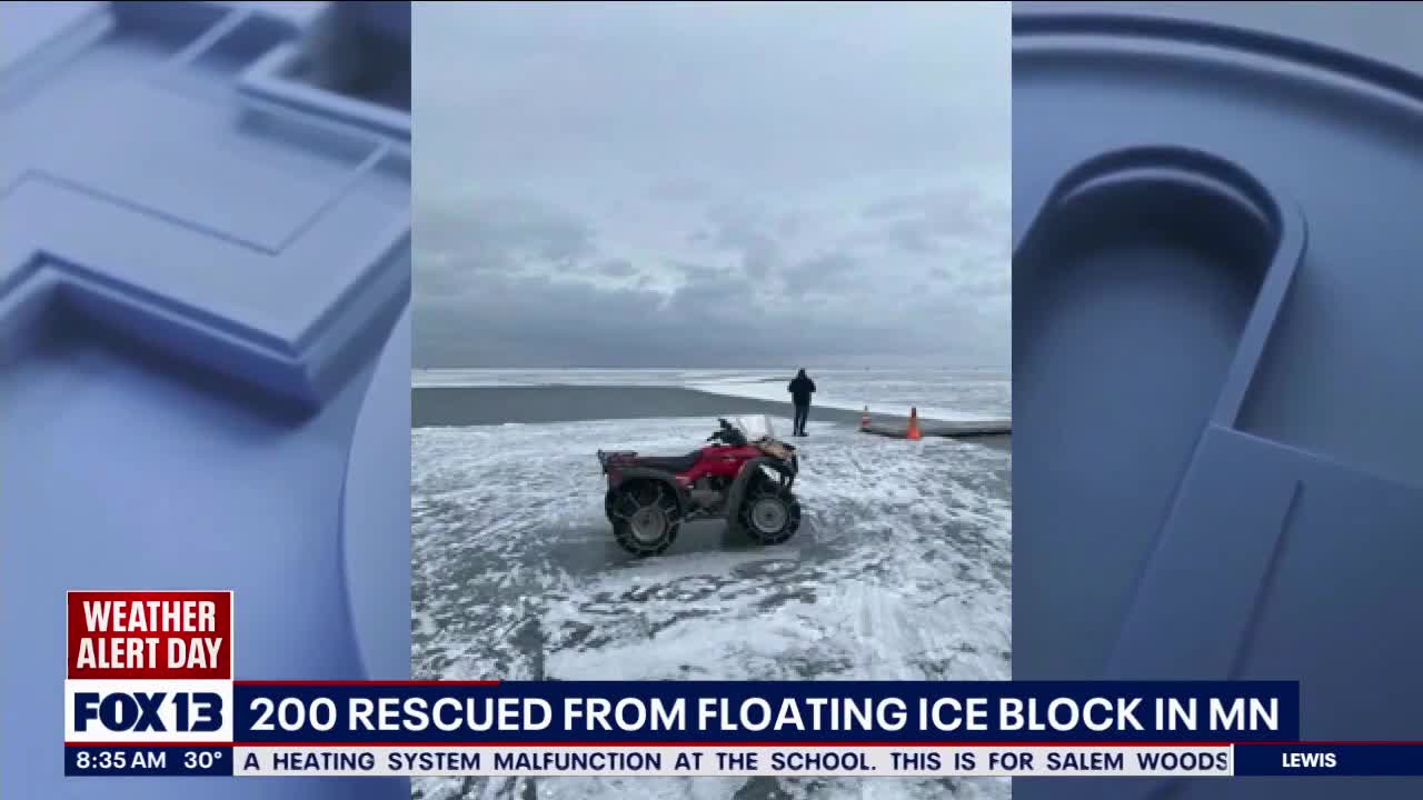 200 ice fishermen stranded on Minnesota lake FOX 13 Seattle