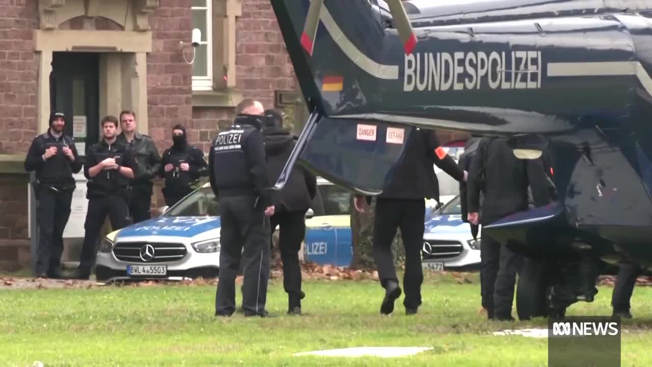 German police raid alleged plot to overthrow the government _ ABC News