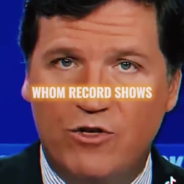 Tucker Carlson was removed for asking all the right questions.