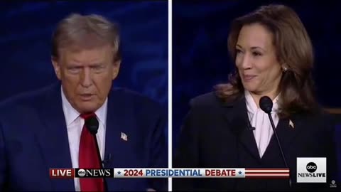 Trump - Harris - I'm talking now