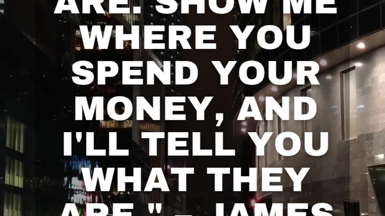 "Don't tell me where your priorities are. ............. – James W. Frick