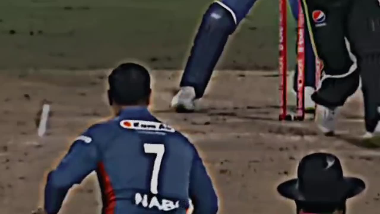 Nabi takes Naseem Shah wicket