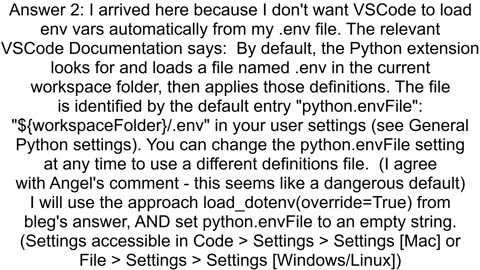 VSCode does not update environment variables upon env modification