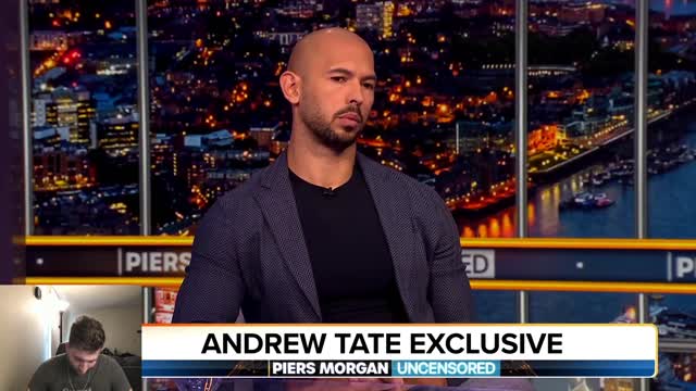 Andrew Tate vs Piers Morgan Reactions Pt. 3/4