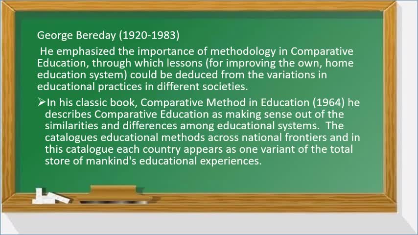 Comparative Education