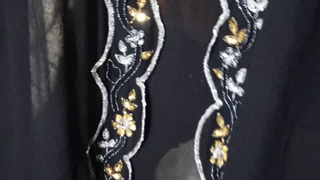Long gown style embroidery girl Long shirt