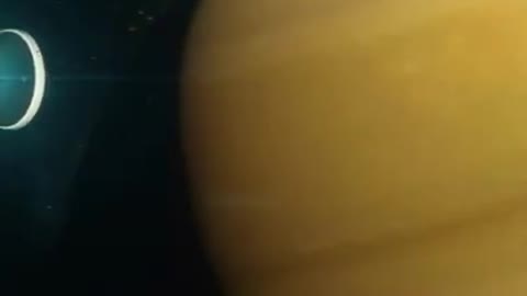 Imagine The Size Of Saturn's Rings #shorts