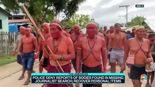 Brazilian Authorities Deny Reports Of Bodies Found In Missing Journalist Search