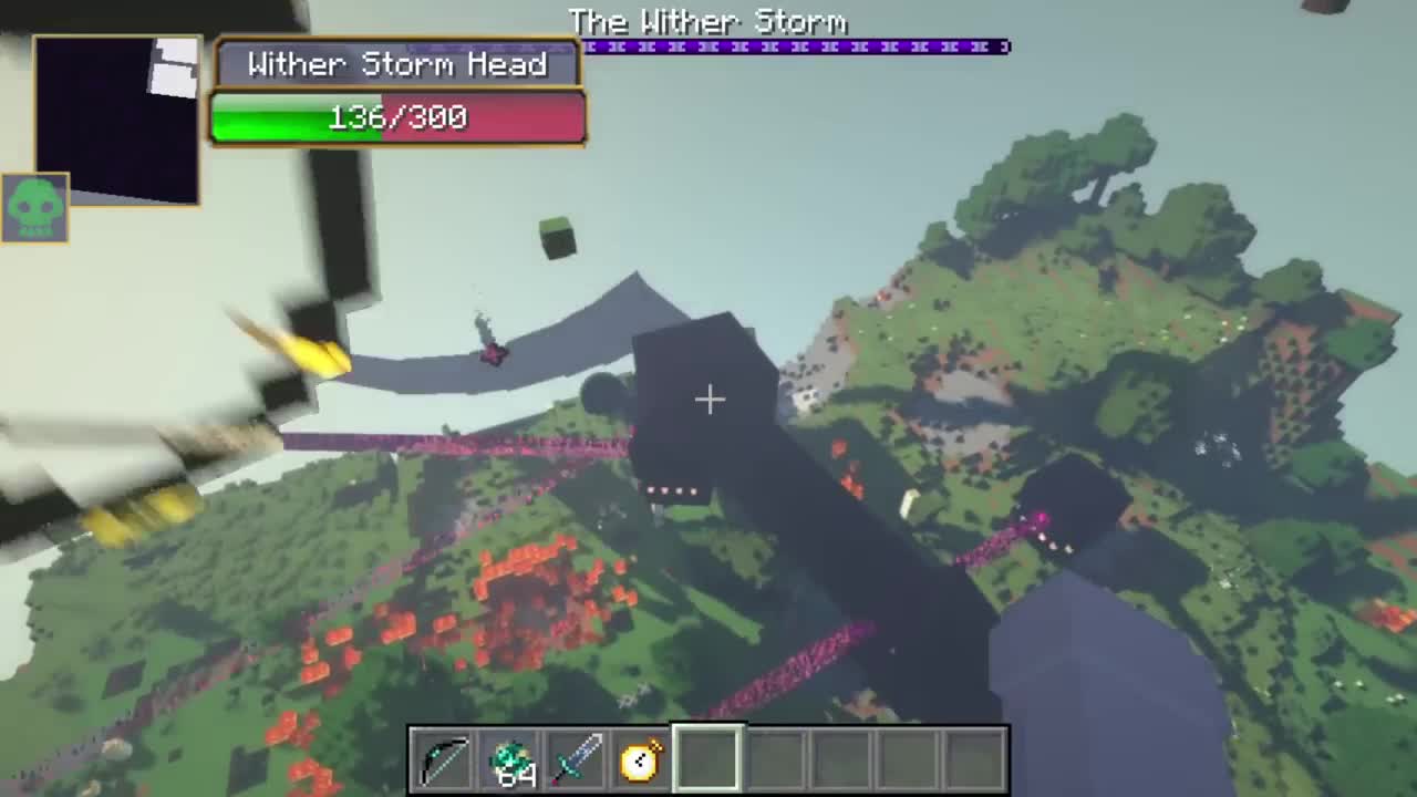 Herobrine vs all Creepypasta mobs and Wither Storm part 43