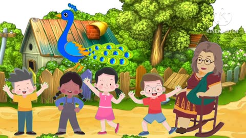 नानी तेरी मोरनी को मोर ले गए l Hindi poem l हिंदी कविताएं | #kidsvideo #cartoon