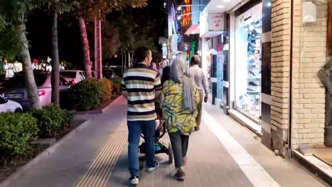 IRAN Walk With Me In Three Areas Of Mashhad City 2022.