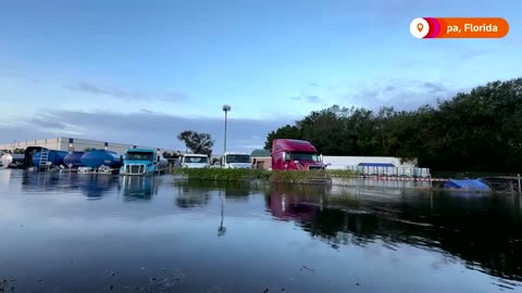Hurricane Milton damage to Florida