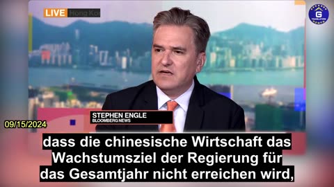 【DE】Die chinesische Wirtschaft kühlt sich stärker ab als erwartet.