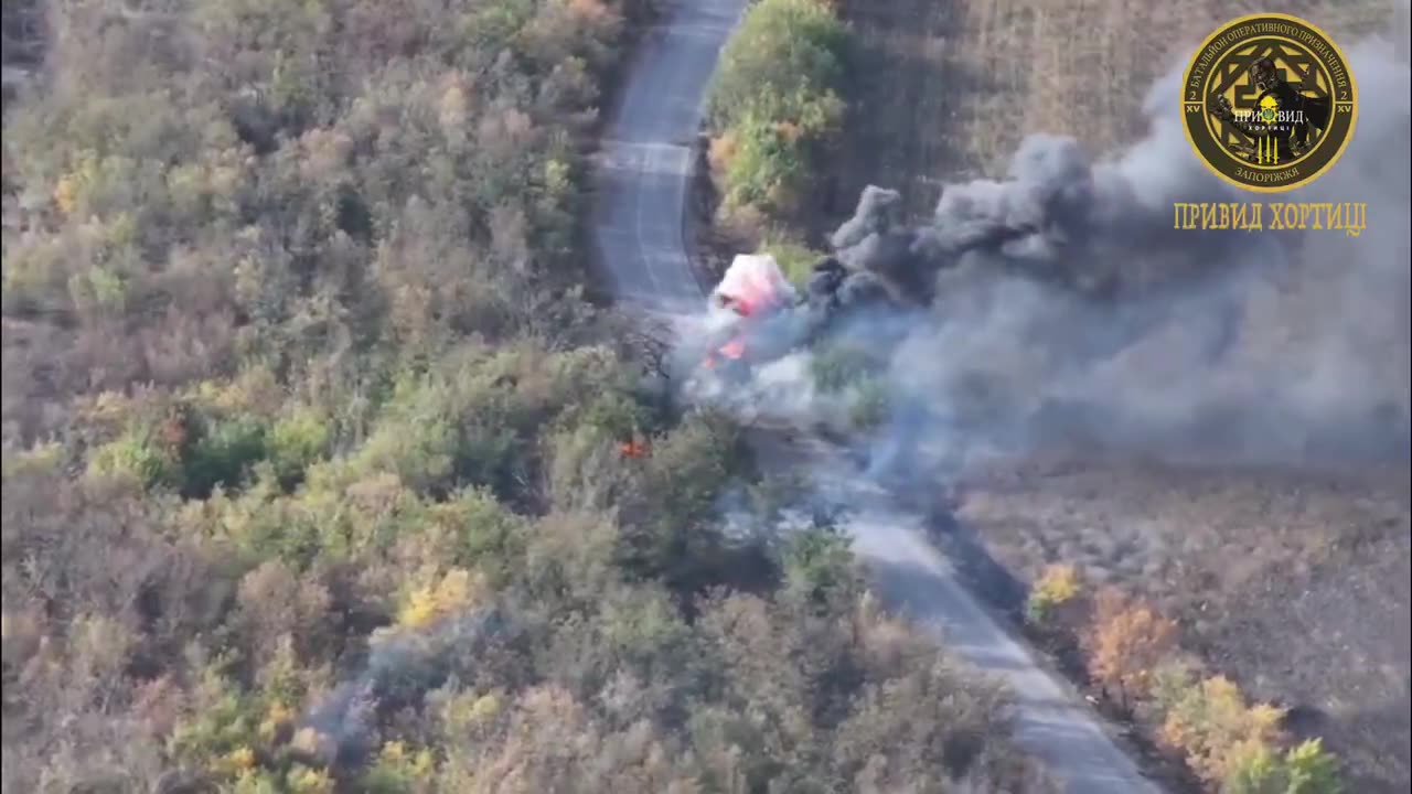 Javelin Smashing into Russian T72 Tank