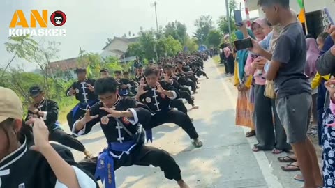 IKS PI Kera Sakti martial art in Bojonegoro