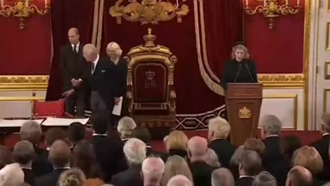 King Charles III "Furiously Signals'